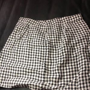 Plaid Skirt